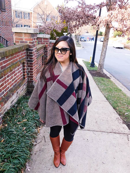 My Biggest Fashion Find - Burberry Cape Look-a-Like